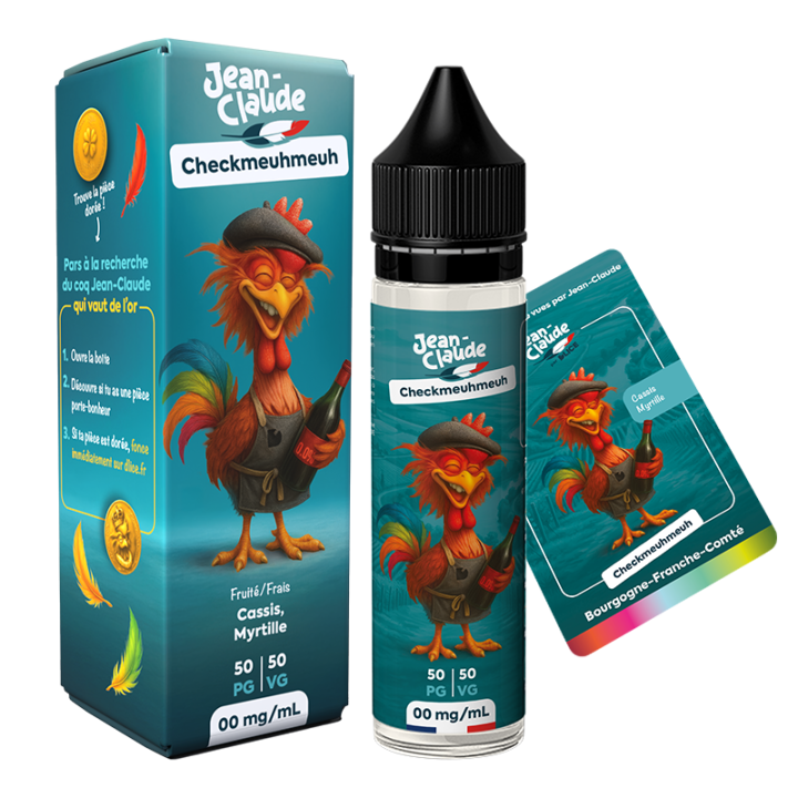 E-liquide 50mL Jean-Claude CHECKMEUHMEUH par D'LICE