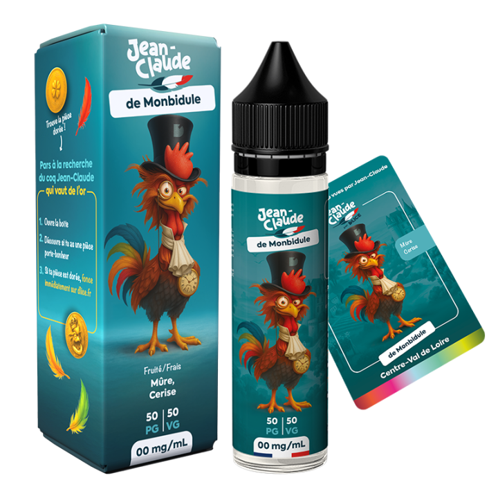 E-liquide 50mL Jean-Claude DE MONBIDULE par D'LICE